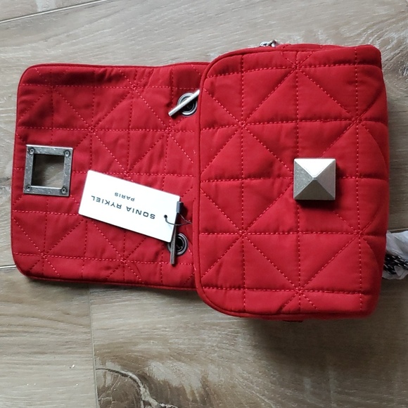 NWT Rare Sonia Rykiel Rouge a Levres Le Clou Bag - Picture 7 of 8